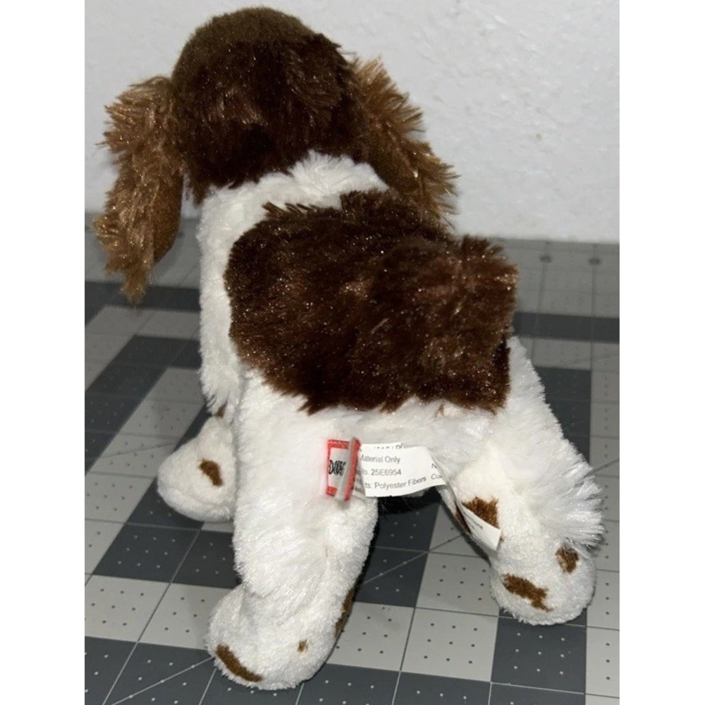 Douglas Cuddle Toys Springer Spaniel Plush Stuffed Animal Dog Brown White 4016 - Picture 4 of 16